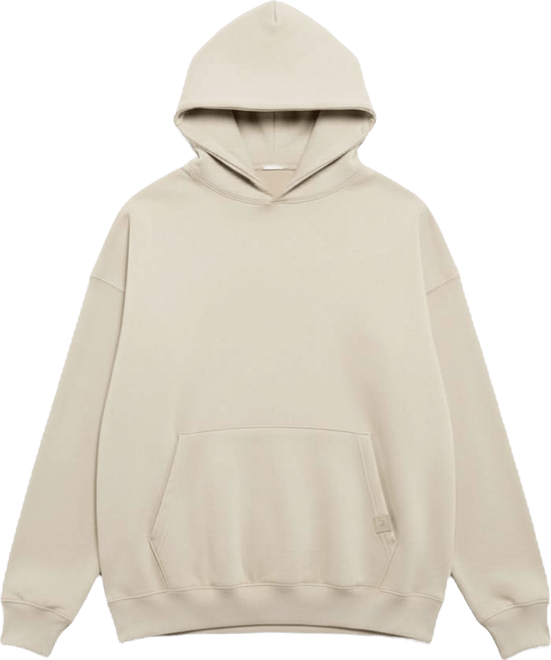 Men's Oversized Drop-Shoulder Long-Sleeve Pullover Hoodie