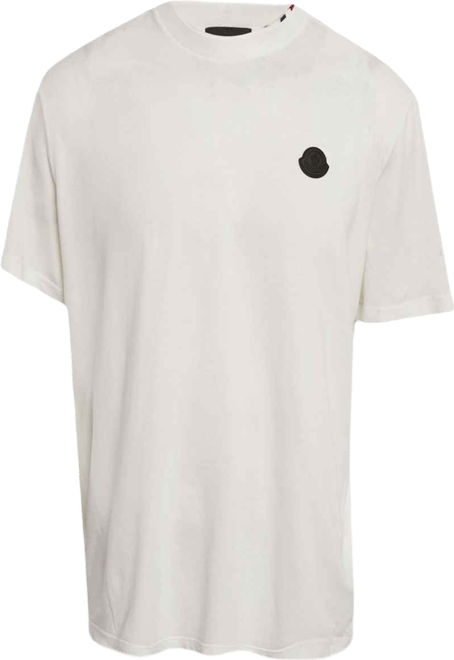 Men's Blue Pixelated Logo Jersey Crewneck T-Shirt