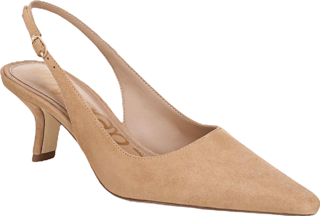 Women's Bianka Slingback Kitten-Heel Pumps