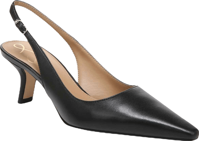 Women's Bianka Slingback Kitten-Heel Pumps