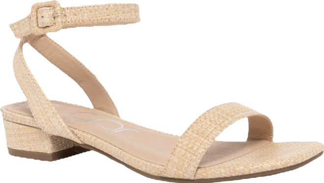 Women's Umpire Ankle Strap Block Heel Sandals