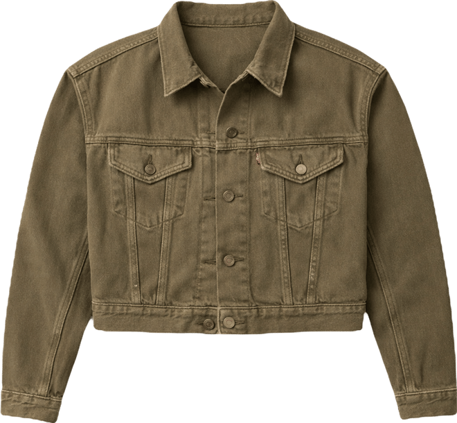 Women's Shrunken '90s Trucker Jacket