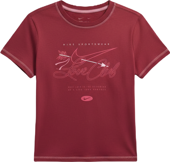 Sportswear Women's Chill Knit Slim Short-Sleeved Cropped T-Shirt