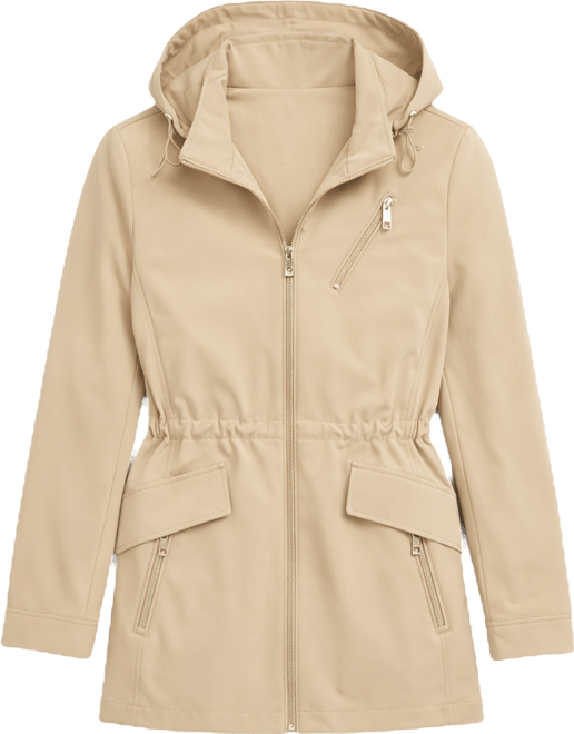 Michael  Women's Zip-Front Hooded Anorak
