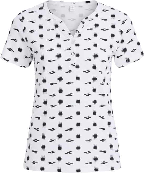 Petite Shibori Square Short-Sleeve T-Shirt, Macy's Exclusive