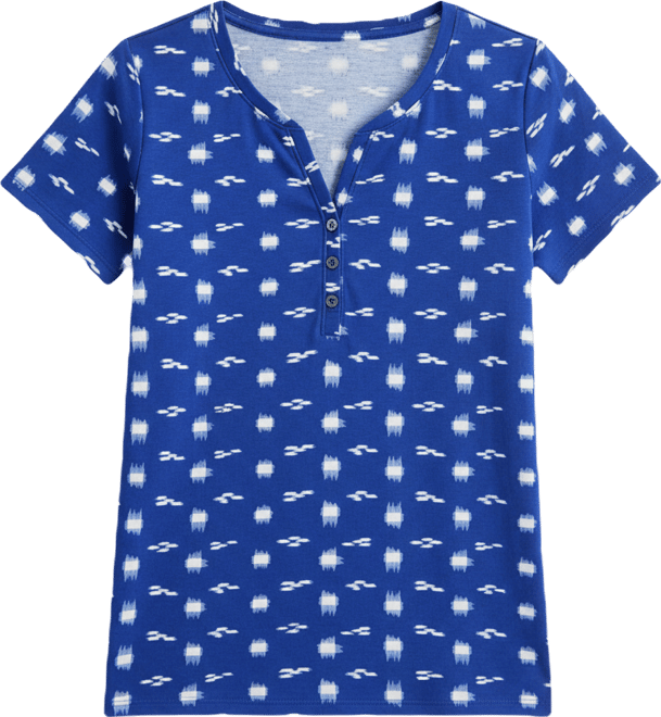 Petite Shibori Square Short-Sleeve T-Shirt, Macy's Exclusive