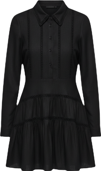 Women's Collared Shirt Dress