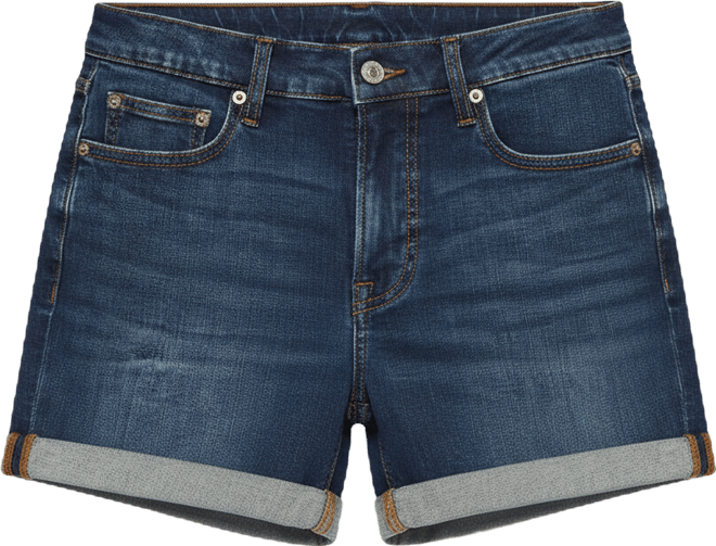 Women's Ava Mid-Rise Denim Shorts