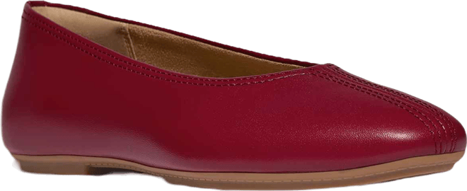 Women's Delicato High-Cut Slip-On Ballet Flats