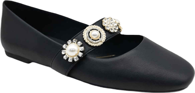 Women's Zeta Charms Mary-Jane Flats