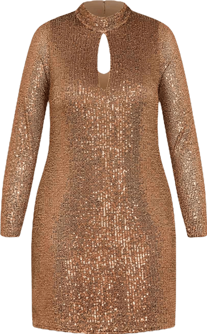 Plus Size Glowing Dress