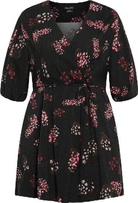 Plus Size Cassie Floral Dress
