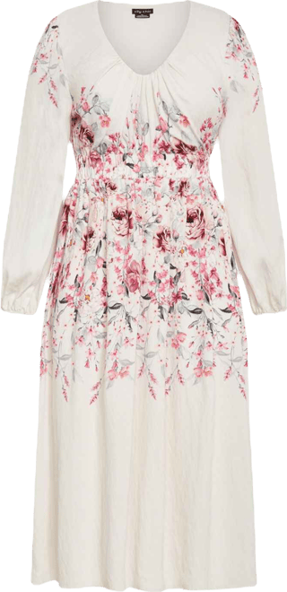 Plus Size Keyla Print Maxi Dress