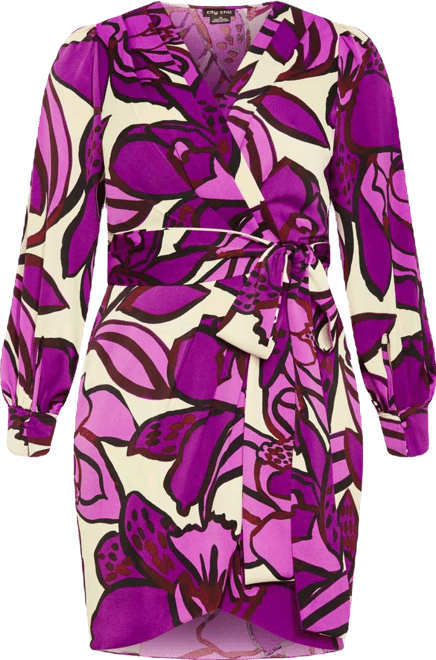Plus Size Amalia Print Dress