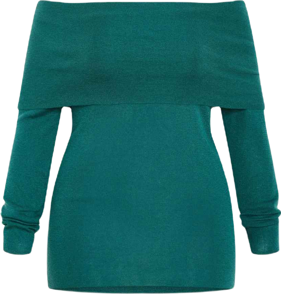 Plus Size Florence Off Shoulder Jumper