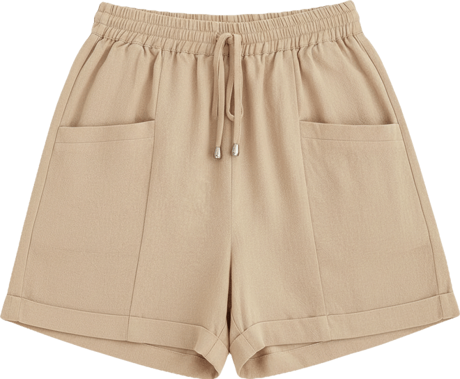 Women's Adventurer Beige Shorts