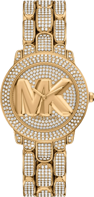 Women's Phoebe Three-Hand Gold-Tone Stainless Steel Watch, 36mm