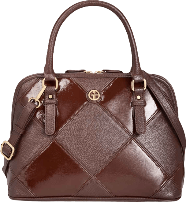 Medium Quilted Dome Satchel, Exclusively at Macy's