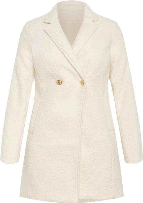 Women's Estelle Double Button Collared Coat