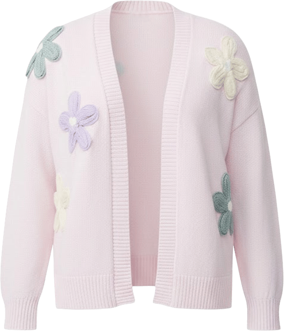 Plus Size - Daisy Open Front Cardigan - Torrid