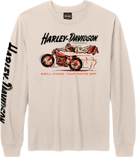 Men's H-D Knock Your Pants Off Long Sleeve Tee | Harley-Davidson USA