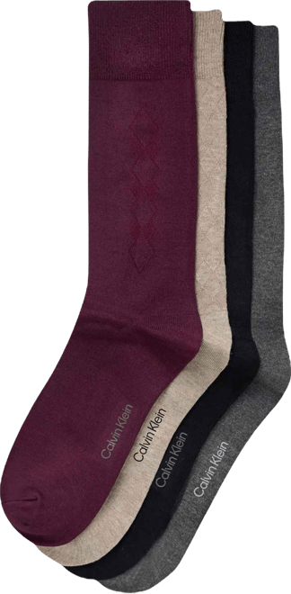 Men's 4-Pk. Crew Dress Socks