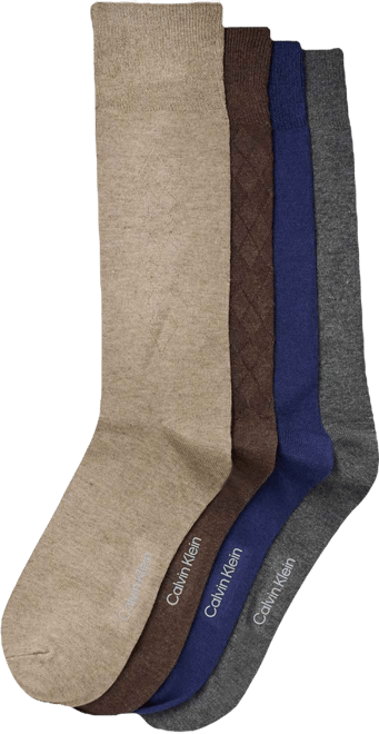 Men's 4-Pk. Crew Dress Socks