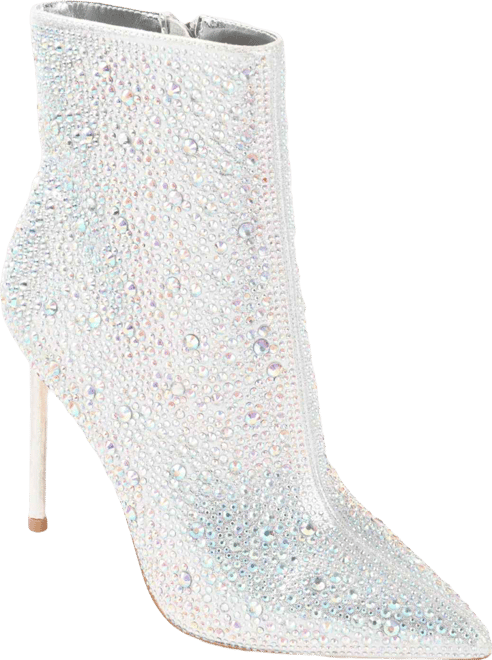 Women's Alexis Rhinestone Stiletto Dress Booties