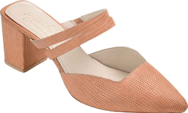 Women's Kaitlynn Block Heel Slip On Pumps