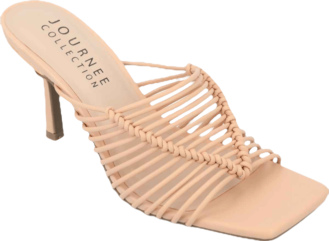 Women's Saskia Caged Strappy Stilletto Dress Sandals