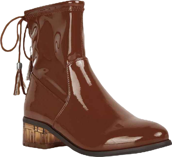 Cheer Leader Tassels Detail Ankle Boots