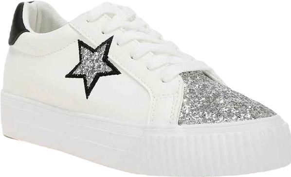 Merida Glitter Patch Chunky Sneakers