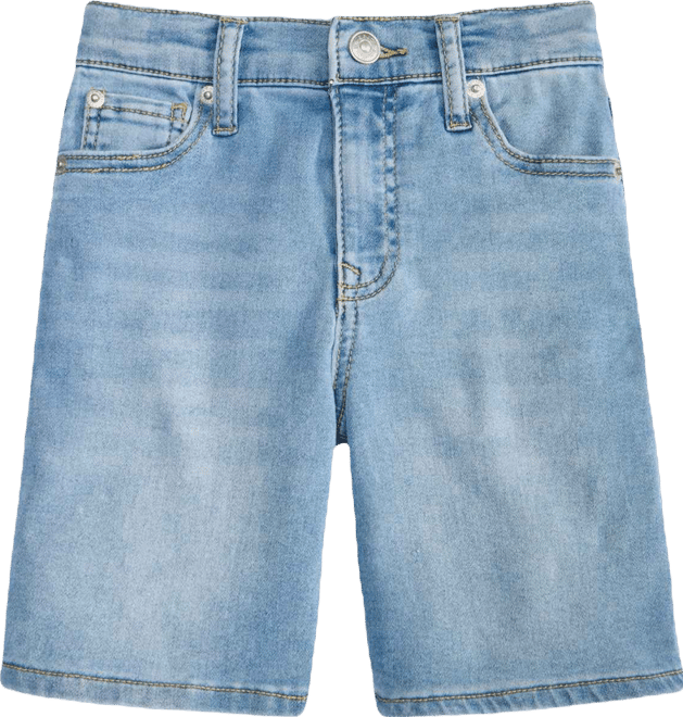 Boys' 5-20 Super Soft Stretch Knit Denim Shorts, Macy's Exclusive