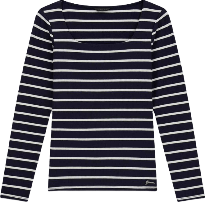 Girls' 7-16 Long-Sleeve Knit Top