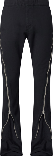 Men's D519 Zipper Flare Denim Jeans