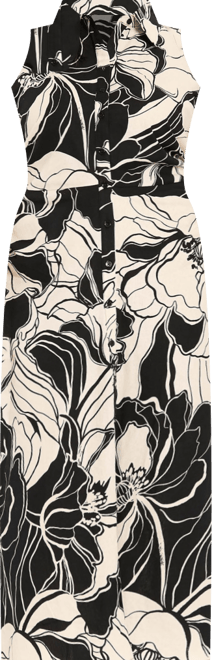 Plus Size Collared Button-Down Dress