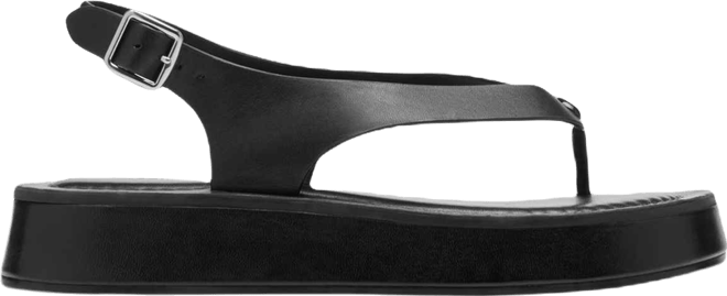 Women's Sculpted Platform Thong Sandals