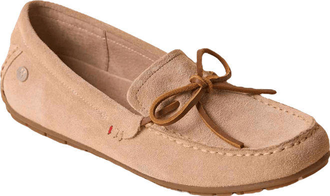 Women's Suede Loafer Moc Flats