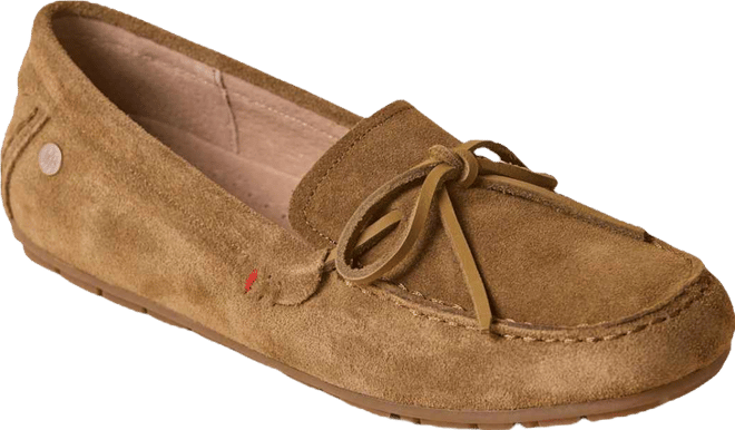 Women's Suede Loafer Moc Flats