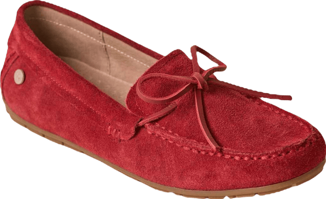 Women's Suede Loafer Moc Flats