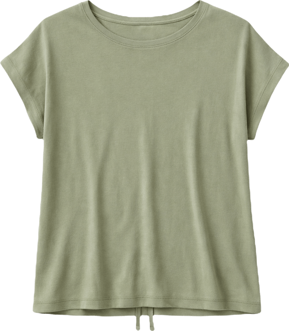 Women's Relaxed Tee in Olive
