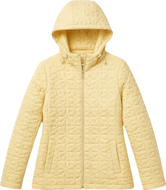 Women's Short Spade Flower Quilt