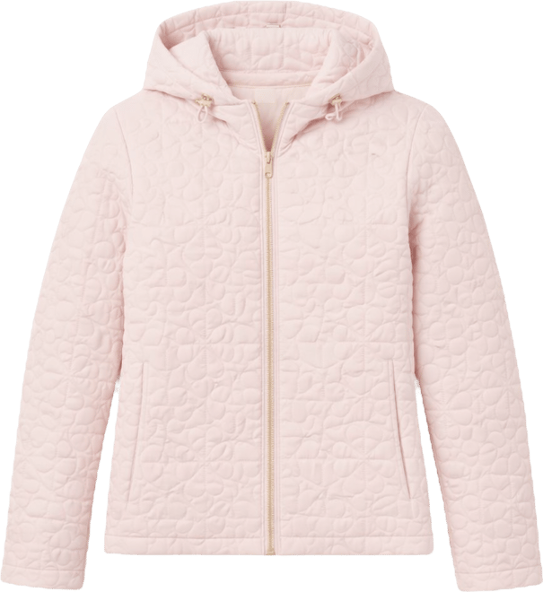 Women's Short Spade Flower Quilt