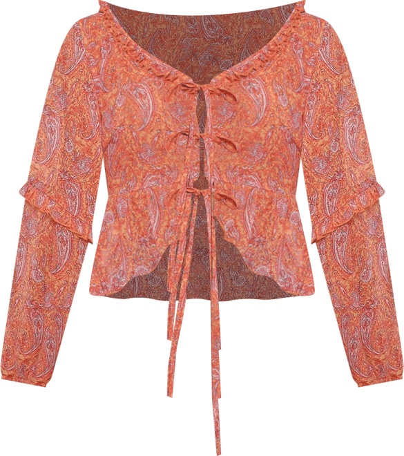 Women's Isolt Tie-Front Top