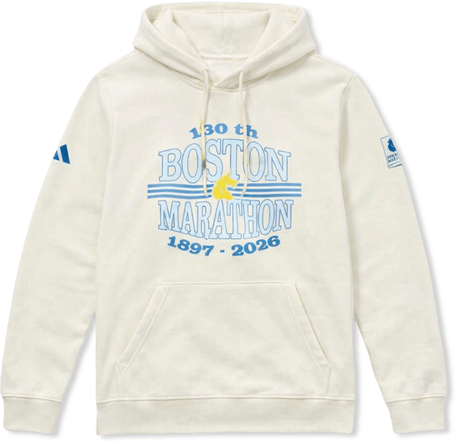 adidas Men's Boston Marathon 2026 Graphic Hoodie