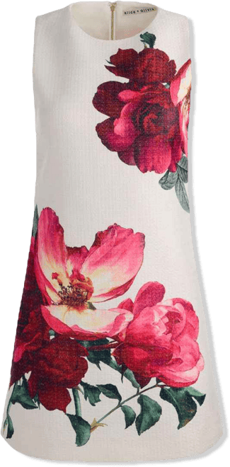 Alice and Olivia Clyde A Line Shift Dress | Bloomingdale's