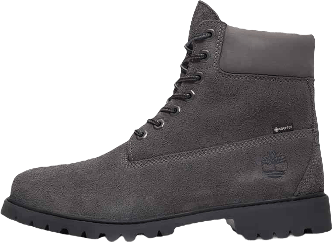 Shop Timberland 6 Inch Hairy Suede Premium Boot TB0A6F8FEEP1 grey