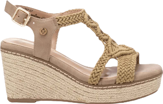 Women's Jute Wedge Sandals By 