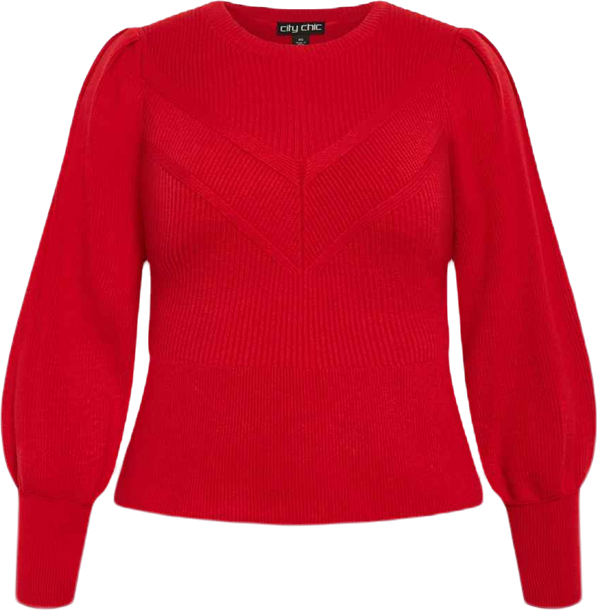 Plus Size Jojo Rib Sweater