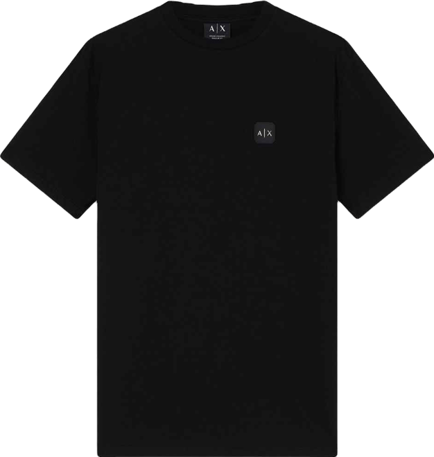 Men's Black and Gold Crewneck T-Shirt